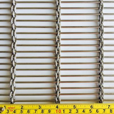 高強度建築用ワイヤーメッシュ ステンレス鋼/銅/銅 ポリッシュされた表面 ISO9001 認証