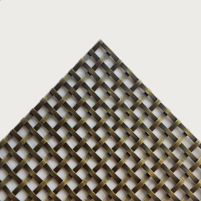 5mm厚、2.0mm X 3ケーブル径の多用途建築用織りワイヤーメッシュ