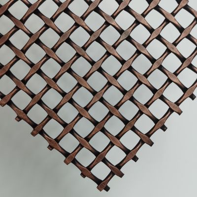 建築用メッシュパネル 内部のメタル織物メッシュ隔壁