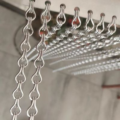 95x215cm 標準サイズ アルミチェーン フライスクリーン アクセサリーレール その他のフィッティング