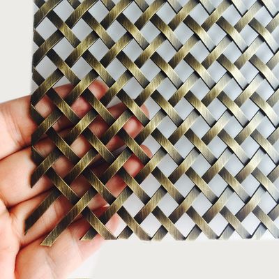 高品質の装飾メタルメッシュ キャビネットドアデザイン 高級な空気循環 洗練された現代的な外観