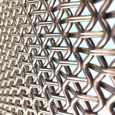 現代的なキッチンや貯蔵スペースのキャビネットドアを強化するための建築グレードのステンレスステール網状パネル