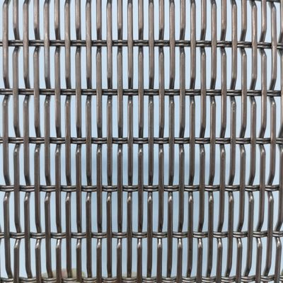 防火装飾用ワイヤメッシュグリル PVDF表面処理