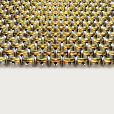 32% オープン エリア アーキテクチャ 装飾用 織り金属格子