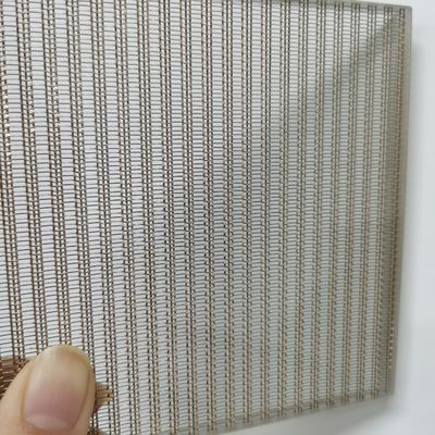 金ガラスラミネートワイヤ網 10-100 網 様々な用途のために