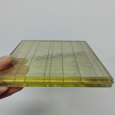 オーダーメイド織物網 装飾用ラミネートガラス生産