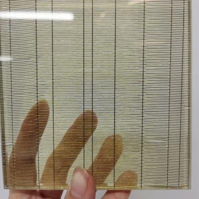 オーダーメイド織物網 装飾用ラミネートガラス生産