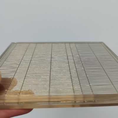 高張力強度 装飾用ワイヤーメッシュ ラミネートガラス 耐火性 A1