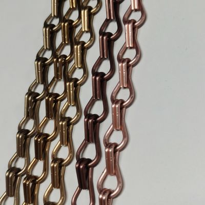 15.7mm x 8.85mm サイズ アルミのカスタムパターンの金属カーテン
