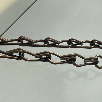 12mm*24mm 標準サイズ アルミチェーン フライスクリーン 工業用