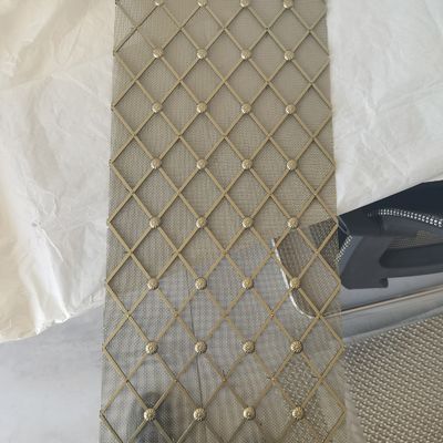 0.6m-2.4m 幅 装飾用ワイヤ Mesh 格子 キャビネット ドア