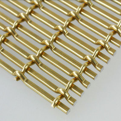 1.5mm/2mm ワープ直径のワイヤーメッシュで45.7%の開口面積を工業用重用用のために