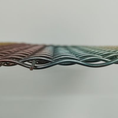 18mm ワープピッチ アルミ 装飾用ワイヤ網格子 キャビネットドア