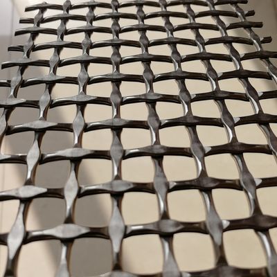 ISO9001認証ダイヤモンド織りメッシュ 開口率42.2% 高耐久性工業用
