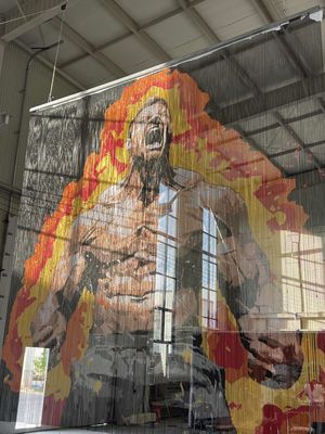 家具やアート設置用のクリエイティブな装飾アルミニウムチェーンカーテン、耐火性カスタマイズ可能な金属メッシュデザイン