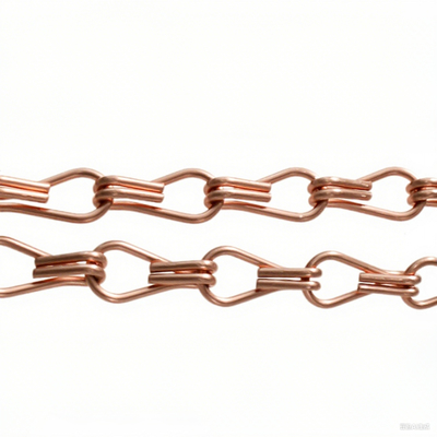 装飾的なChainmailリング網のカーテン スクリーンの建物の正面の自然な色