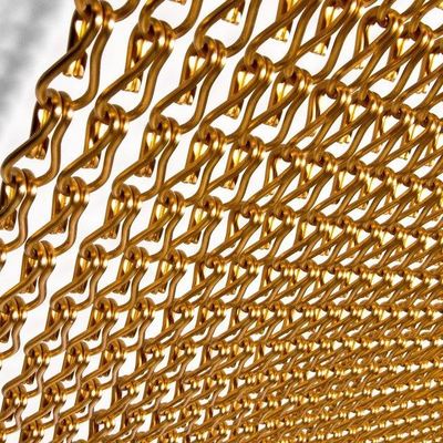 尺寸 90x210cm チェーンリンク ワイヤーメッシュ カーテン 商用セキュリティ障害物 サイズ
