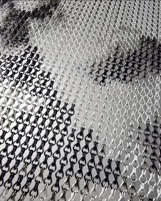 High Strength Aluminium Chain Fly Screen Designed to Meet Industrial Safety Standards