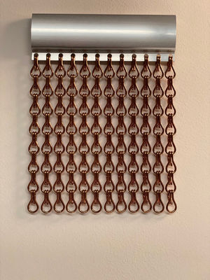 産業安全基準を満たす高強度アルミニウムチェーンフライスクリーン