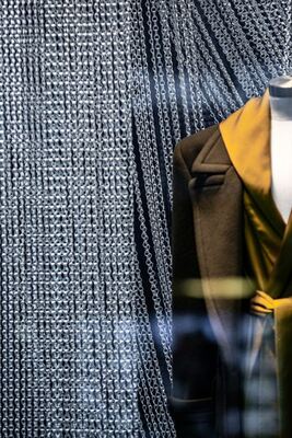 アルミチェーン フライスクリーン 60% オープン エリアと 1.2mm ワイヤー直径 再利用可能な昆虫保護