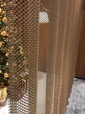 スタッドレスタイヤの建築網面 パネル 調整可能な開口サイズ 5mm から 50mm と 複数の色でアンティークブロンズ塗装表面