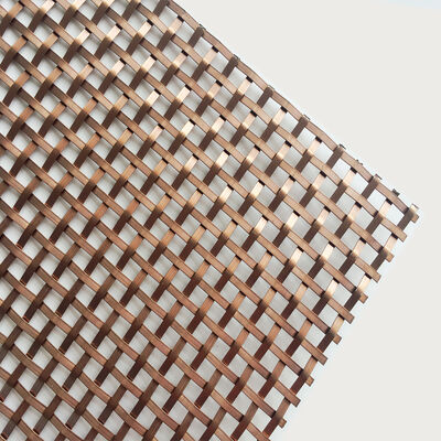 25mm ケーブル径 ブラック 動物用囲い ステンレス鋼 建築用メッシュ ファサードクラッディングおよびインテリア装飾用