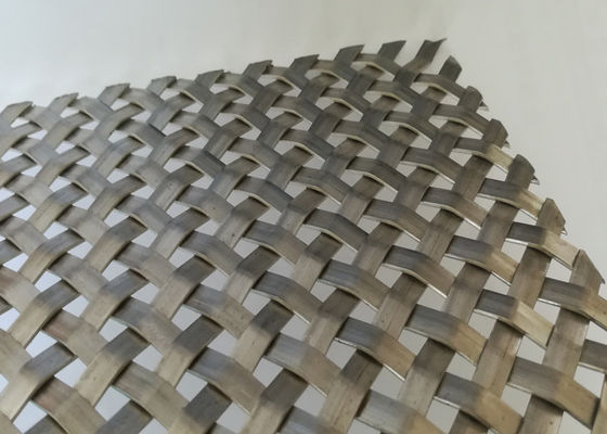 SHUOLONGの耐火性建築編まれた金網のX-Y 712X平らな金属の網パネル