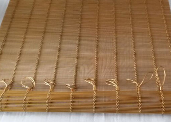 銅SS316Lケーブルの棒によって編まれる網のAntifireの建物のクラッディングを塗りなさい