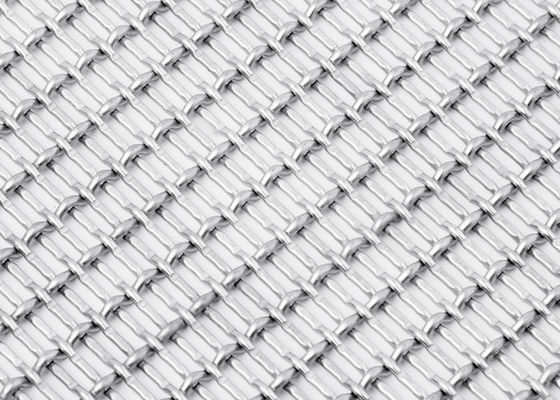 建築材料の装飾のひだの産業金属の網のクラッディング20mの長さ