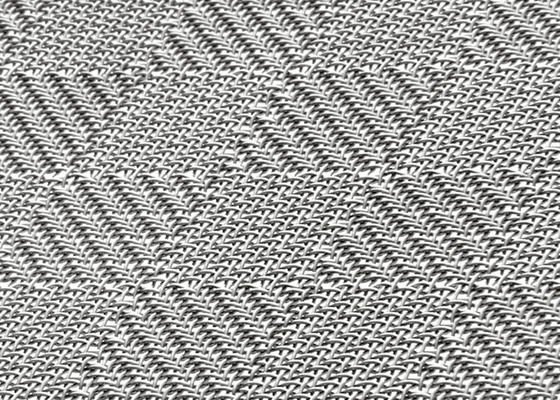 ISO9000 1.2mmのドアおよび天井のためのガラスによって薄板にされる金網