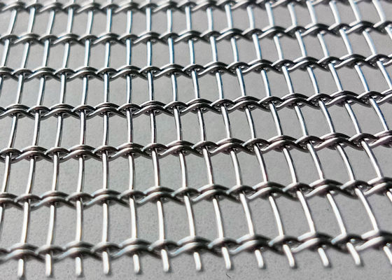 SS304ガラス中間膜の内部の金網の装飾的な設計1.2mm
