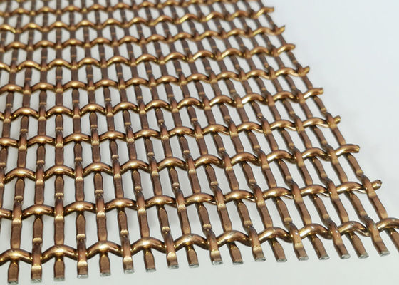 SHUOLONG 3.2mmの建築金属スクリーンの耐衝撃性装飾的な天井の網
