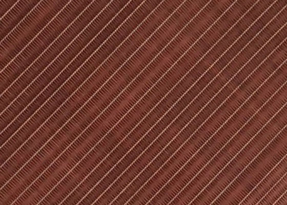 ワイン レッドのガラス中間膜の内部の金網10m 50mの装飾的な編まれた金属の網