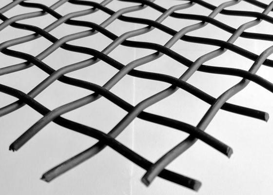 10mmの1×3m二重ひだのアルミニウム金網の正面のクラッディング