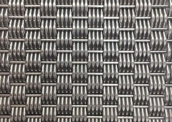 堅い建築編まれた金網は厚いステンレス鋼Eco 4.9mmにパネルをはめる