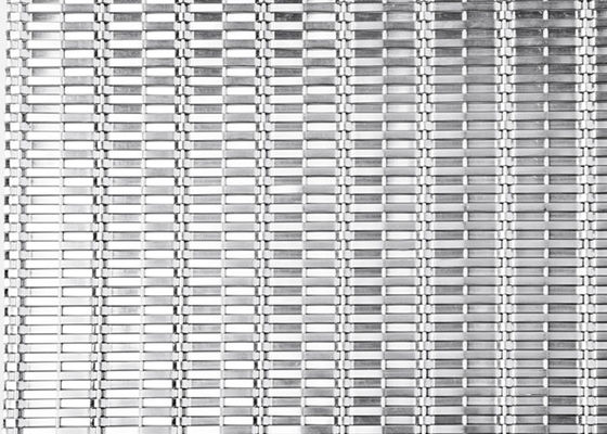 編まれた装飾的な金属によって編まれる金網はBunningsに304 L6mパネルをはめる