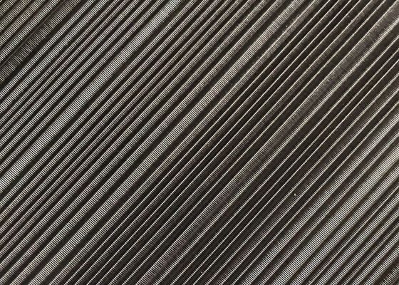 ISO 2.5mは黒い金網スクリーンを薄板にした壁カバーのためのガラスを塗った