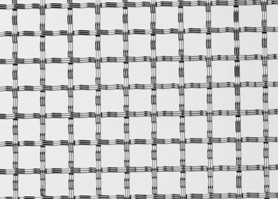 柵3m x 1.5mの建築編まれた金網304のステンレス鋼
