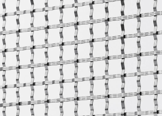 柵3m x 1.5mの建築編まれた金網304のステンレス鋼
