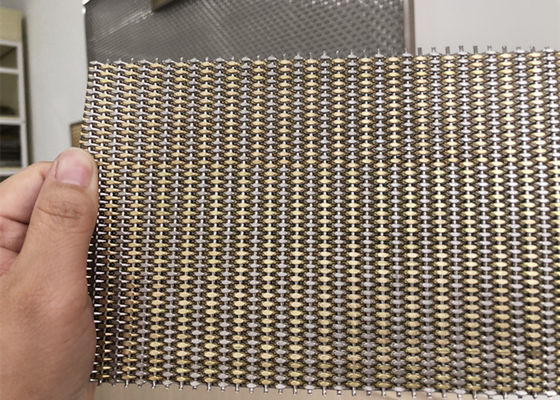ステンレス鋼造るクラッディングのための編まれた3.2mmの建築金属の網