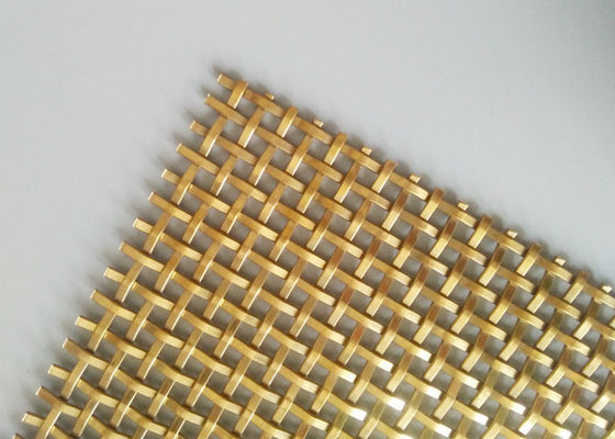 編まれた金属はキャビネット ドアのための3.2mmのステンレス鋼のひだを付けられた網にパネルをはめる