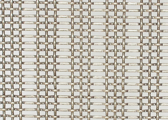 内部の編まれたSs 316は鋼鉄ひだを付けられた金網の装飾の建物の正面に金属をかぶせる