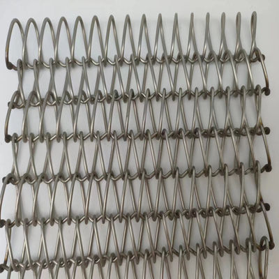 主な色 PVC コーティング スパイラルワイヤーメッシュ 頑丈 耐久性