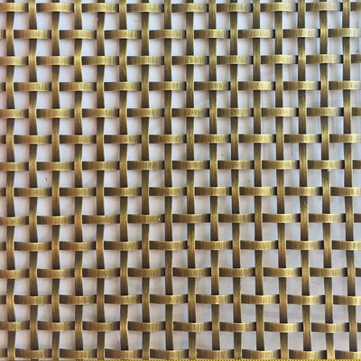 5mm厚、2.0mm X 3ケーブル径の多用途建築用織りワイヤーメッシュ