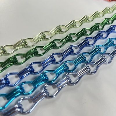 良質な換気 チェーンリンク アルミ製 フライスクリーン 1.5mm ワイヤー直径