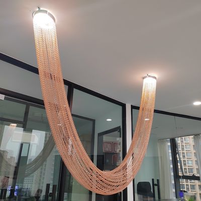 2mm Wire Diameter Chain Link Accessory Rails And Other Fittings with Standards