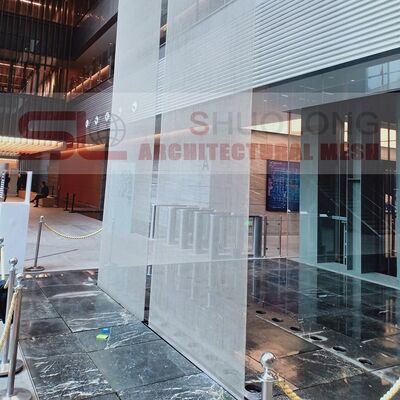 ファサードやインテリア用のカスタマイズ可能な開口部サイズ、耐腐食性、手作りのステンレス鋼製建築用メッシュパネル