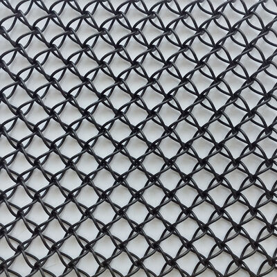 ステンレス鋼 建築用メタルメッシュ オーダーメイドメッシュサイズ 耐久性のある建物ファサードとインテリアアプリケーションのためのアノジス表面処理